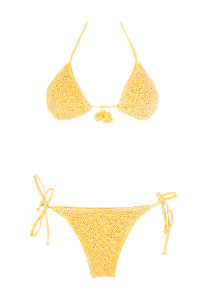 Bikini Triángulo Crochet