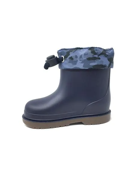 botin  goma igor azul