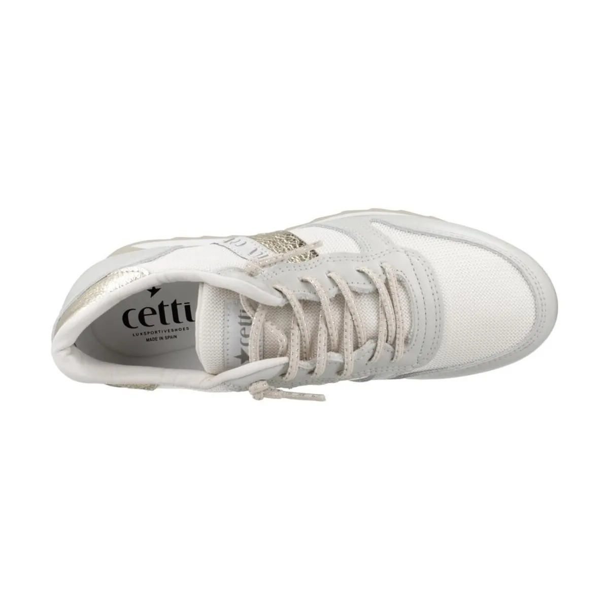 DEPORTIVA  847 OFFWHITE-ORO