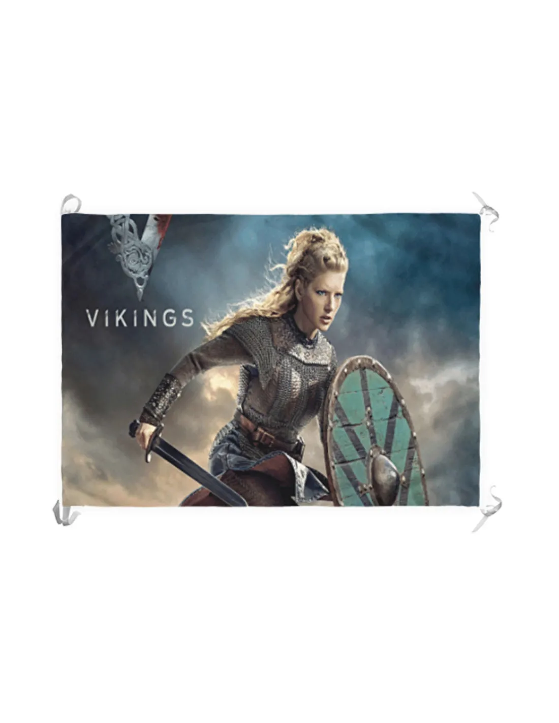 Estandarte-Bandera Laguertha de la serie Vikingos