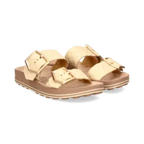 FANTASY Sandalias planas de Mujer BEIGE