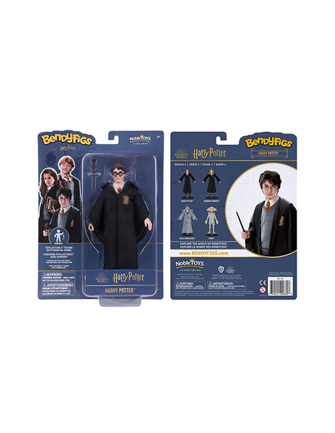 Figura en miniatura de Harry Potter, Toyllectible Bendyfigs