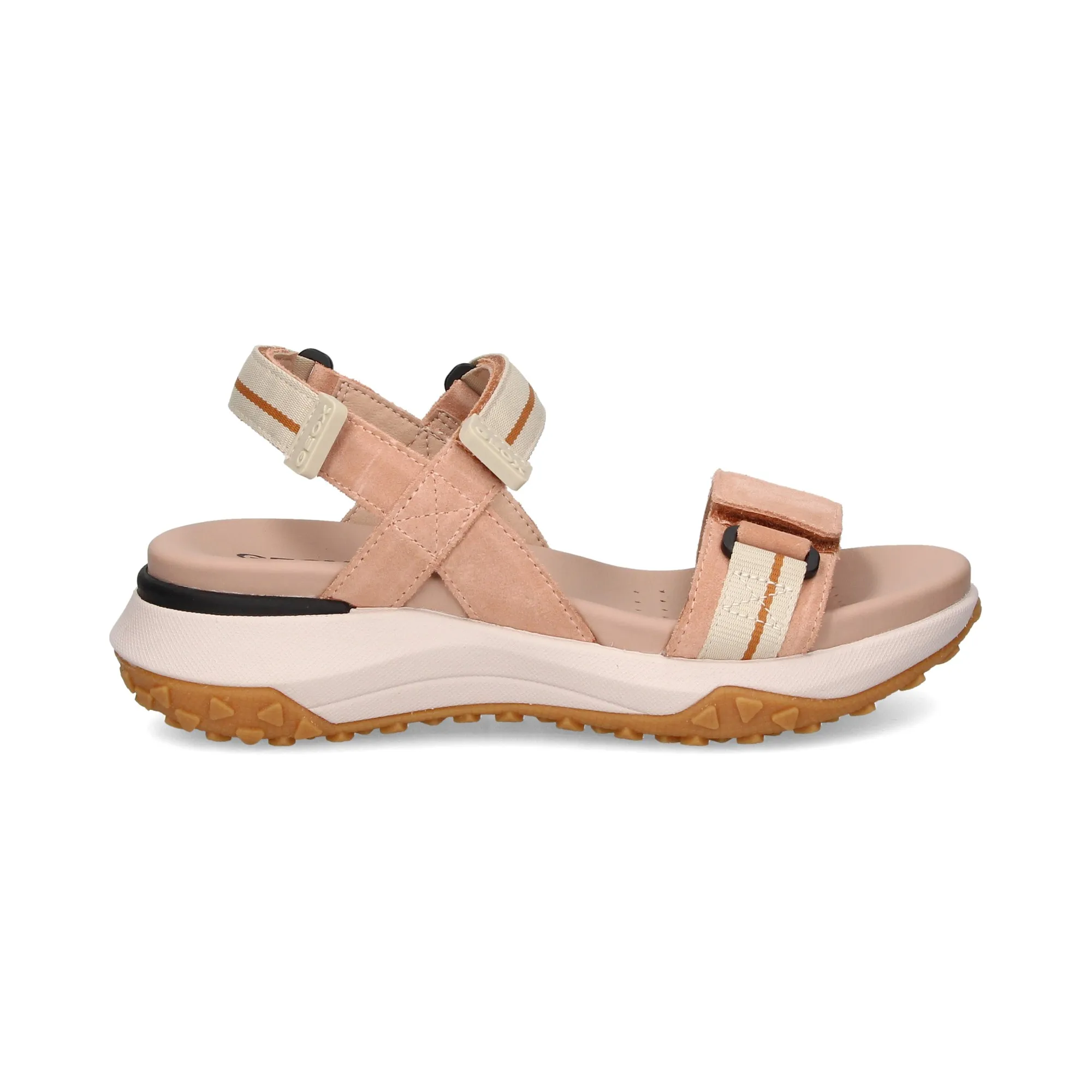 GEOX Sandalias planas de Mujer C8155 PEACH/BEI