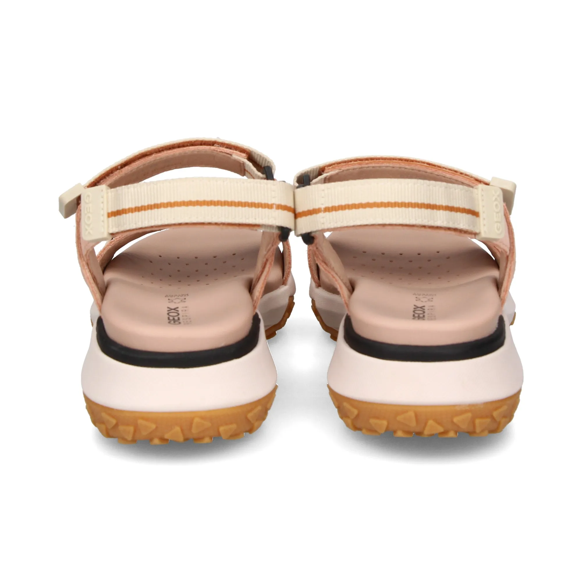 GEOX Sandalias planas de Mujer C8155 PEACH/BEI