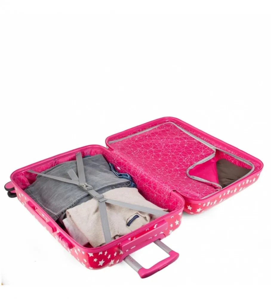 Juego de Maletas Infantil Rosa -55x40x20 / 65x44x25cm-