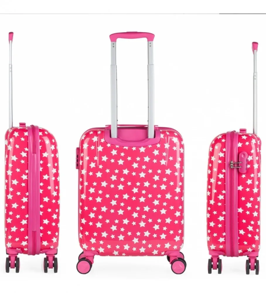 Juego de Maletas Infantil Rosa -55x40x20 / 65x44x25cm-