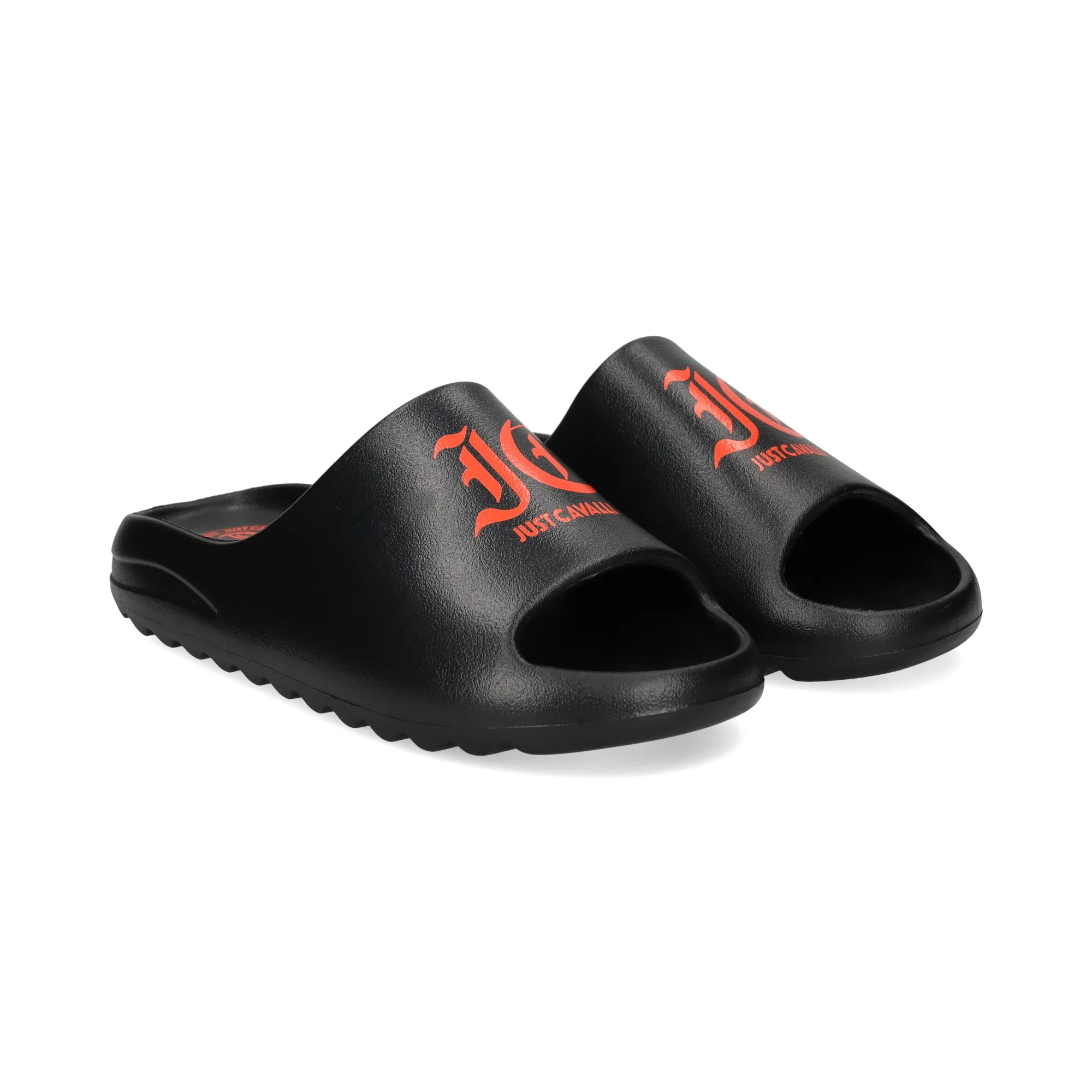 JUST CAVALLI Sandalias de Hombre QVZ BLACK/CHERR