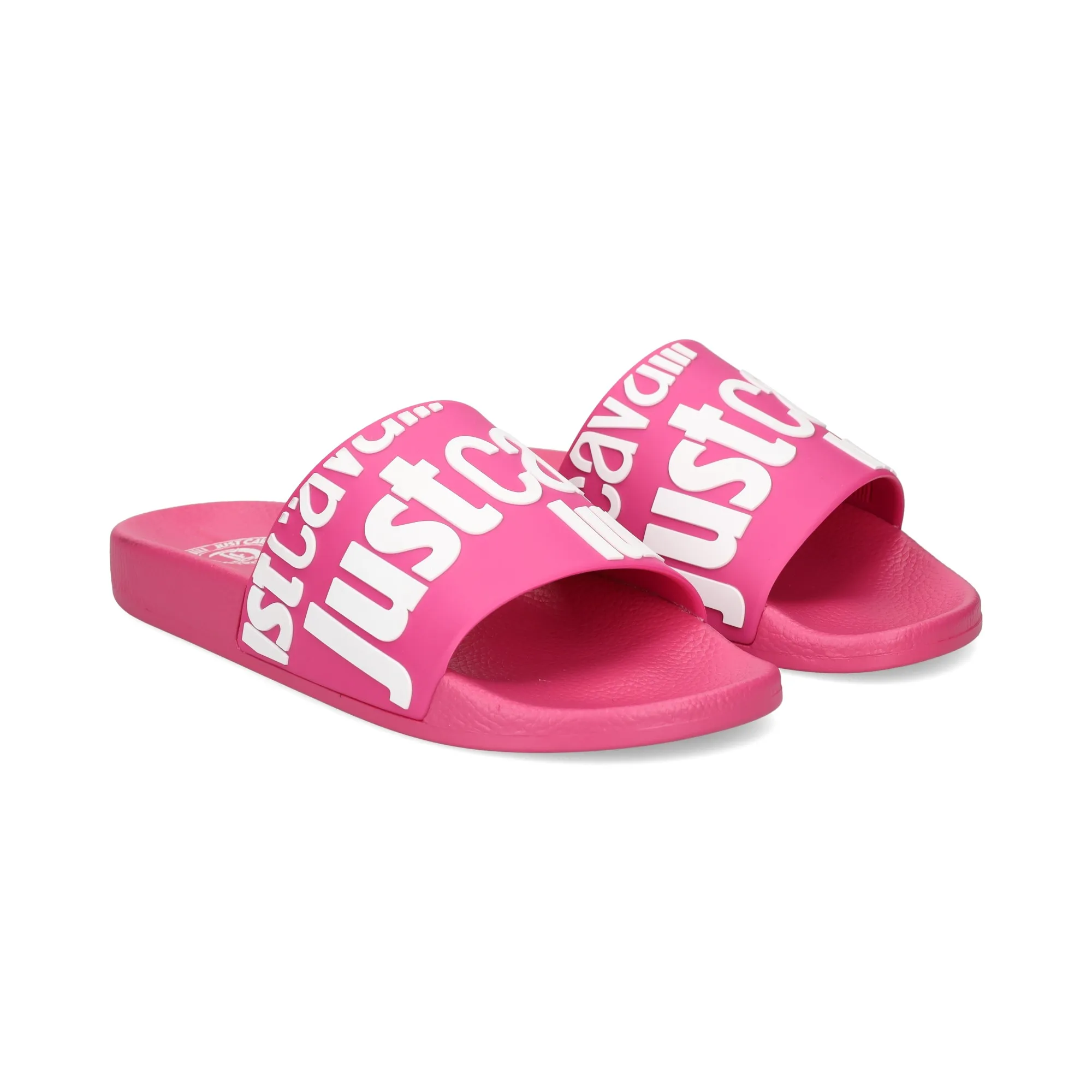 JUST CAVALLI Sandalias planas de Mujer OT1 FUCHSIA PUR