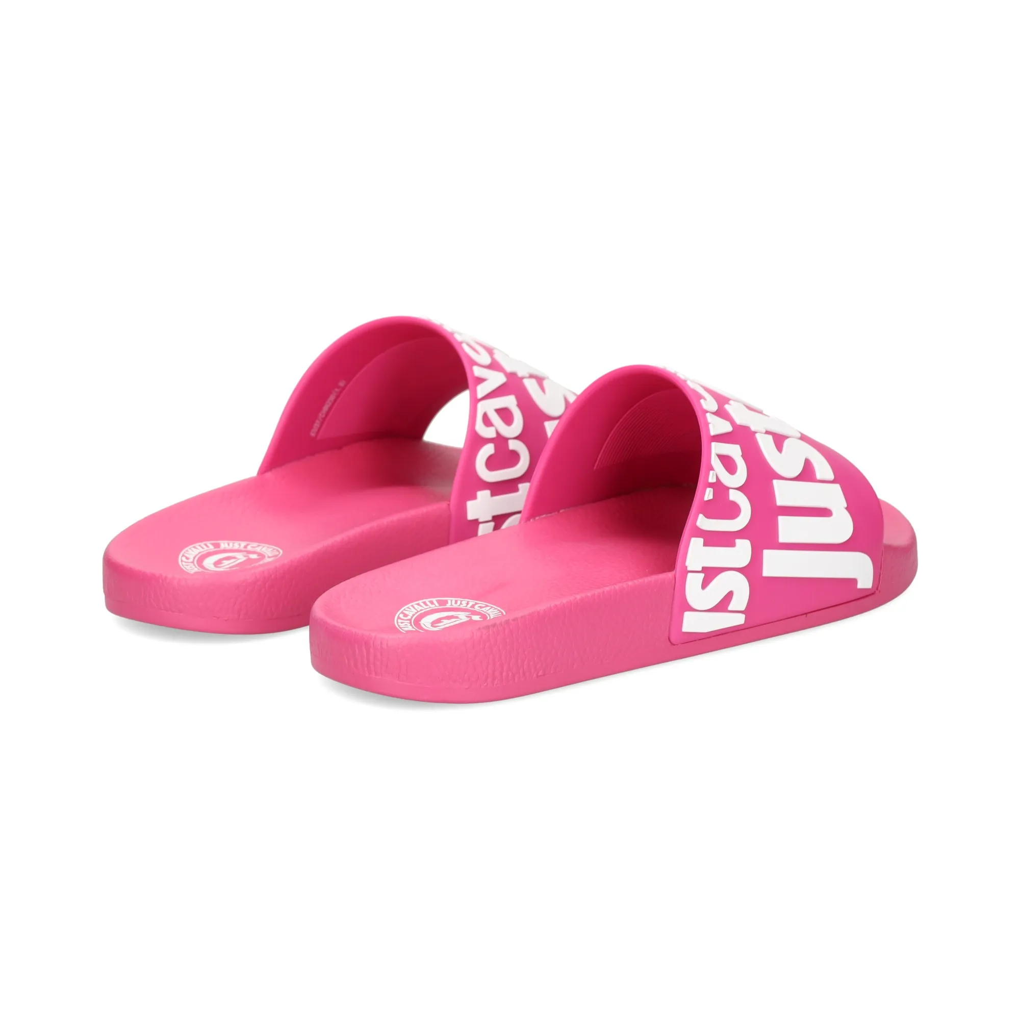 JUST CAVALLI Sandalias planas de Mujer OT1 FUCHSIA PUR