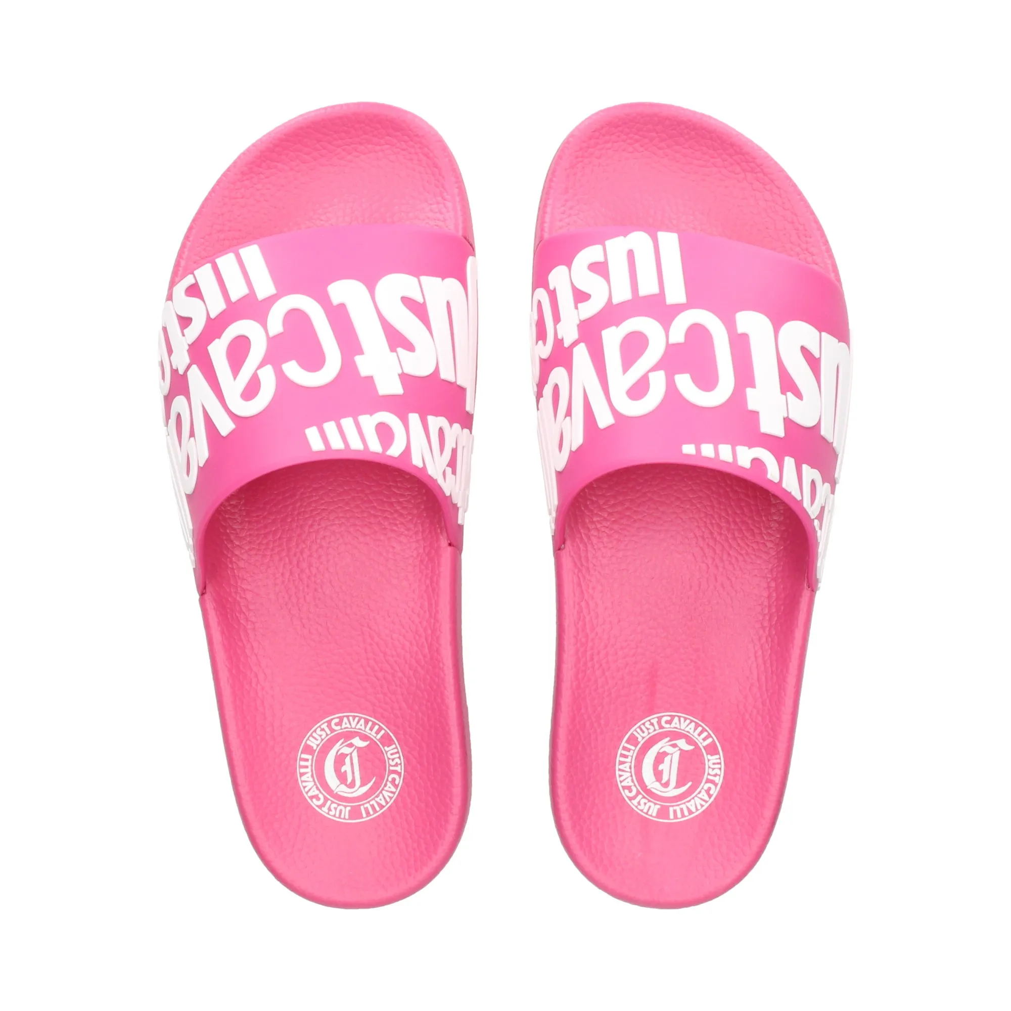 JUST CAVALLI Sandalias planas de Mujer OT1 FUCHSIA PUR