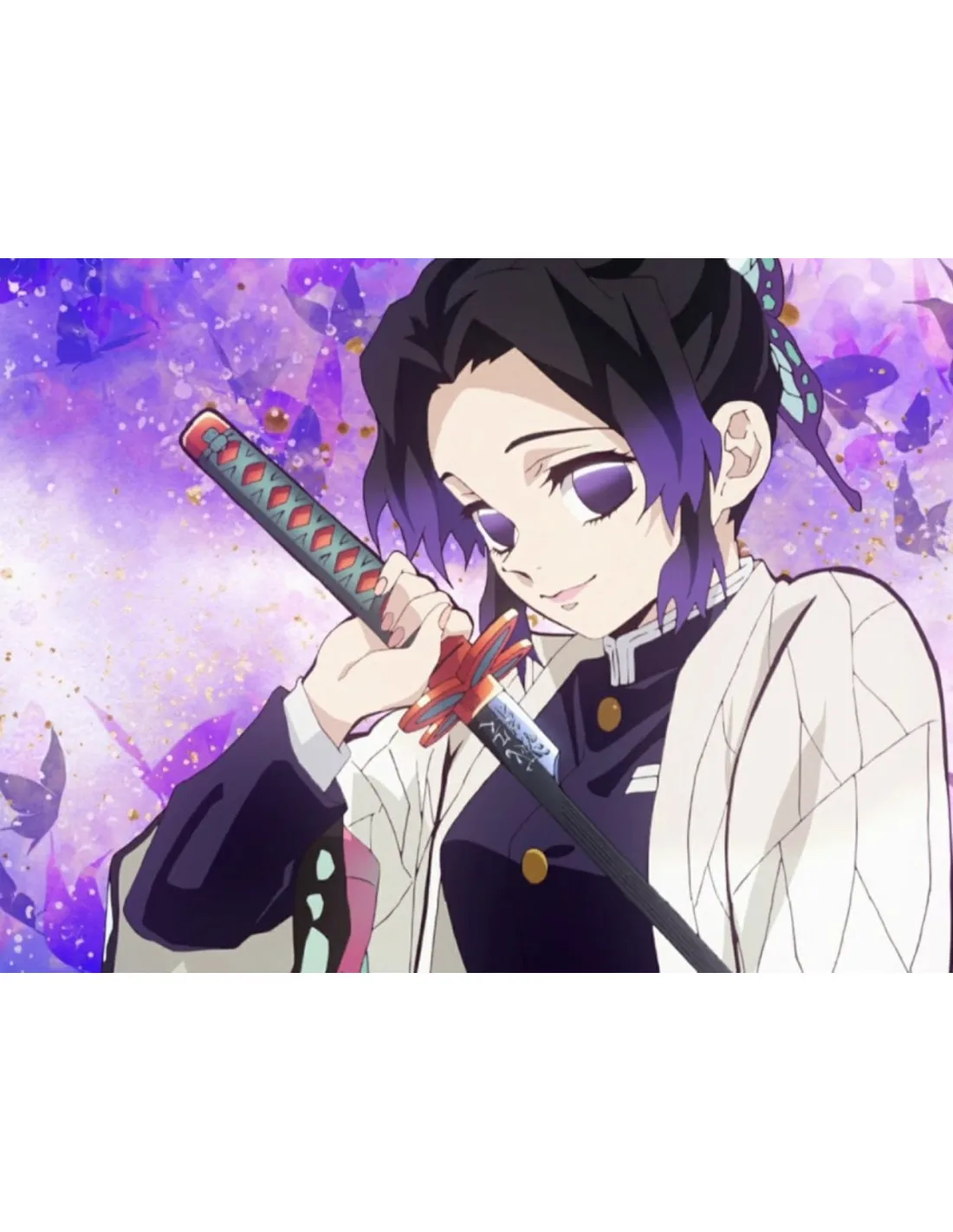 Katana de Shinobu Kocho de Kimetsu No Yaiba (97 cm.)