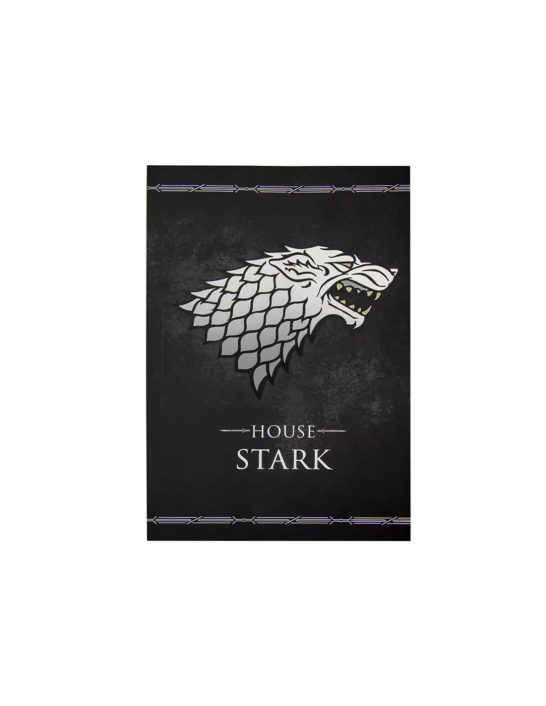 Libreta House Stark de Juego de Tronos (15x21 cm.)