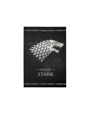 Libreta House Stark de Juego de Tronos (15x21 cm.)