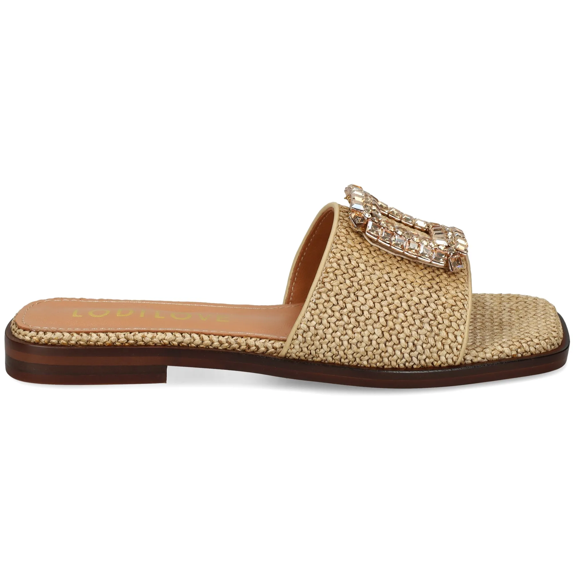 LODI Sandalias planas de Mujer RAFIA NATURAL C