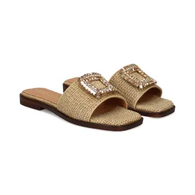 LODI Sandalias planas de Mujer RAFIA NATURAL C