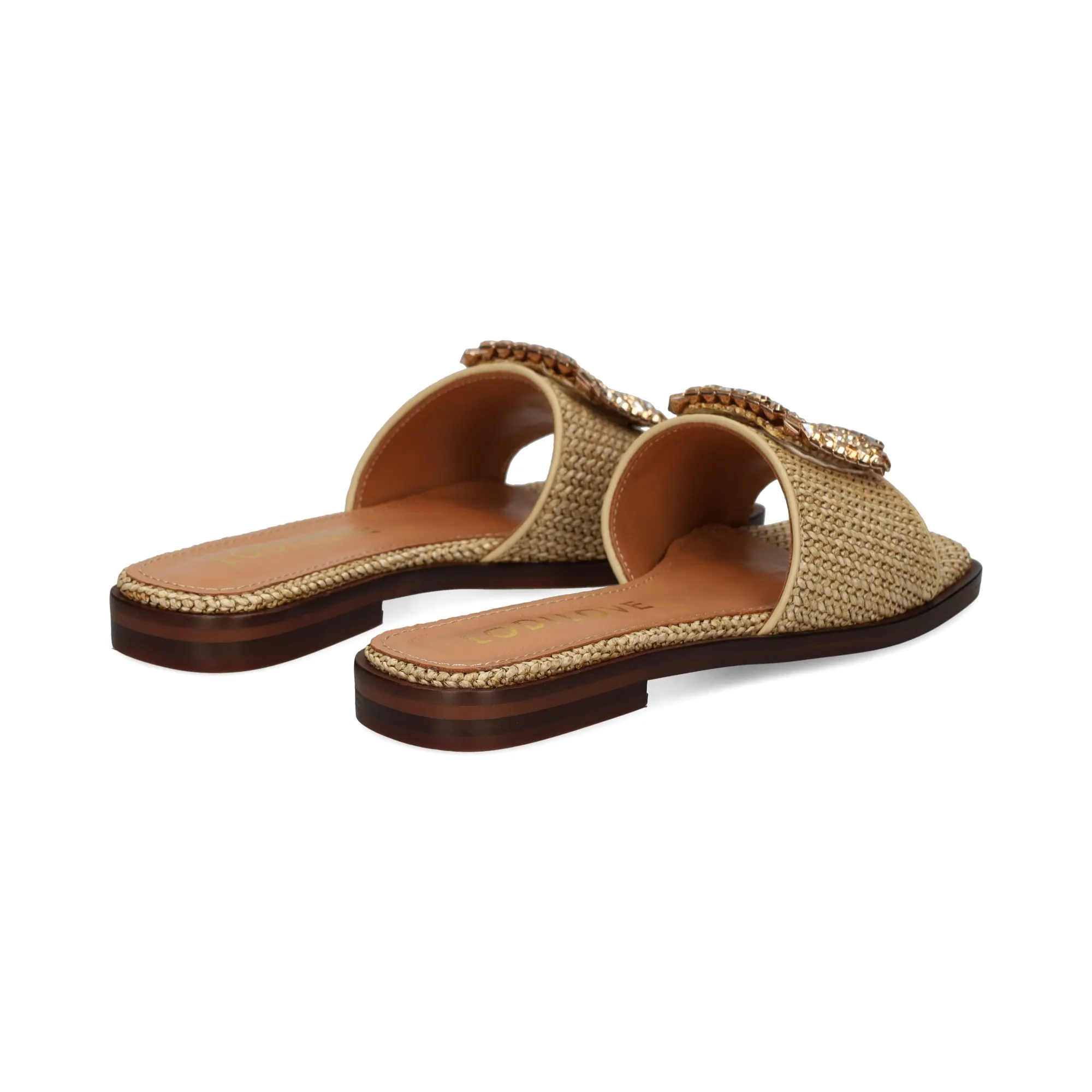 LODI Sandalias planas de Mujer RAFIA NATURAL C