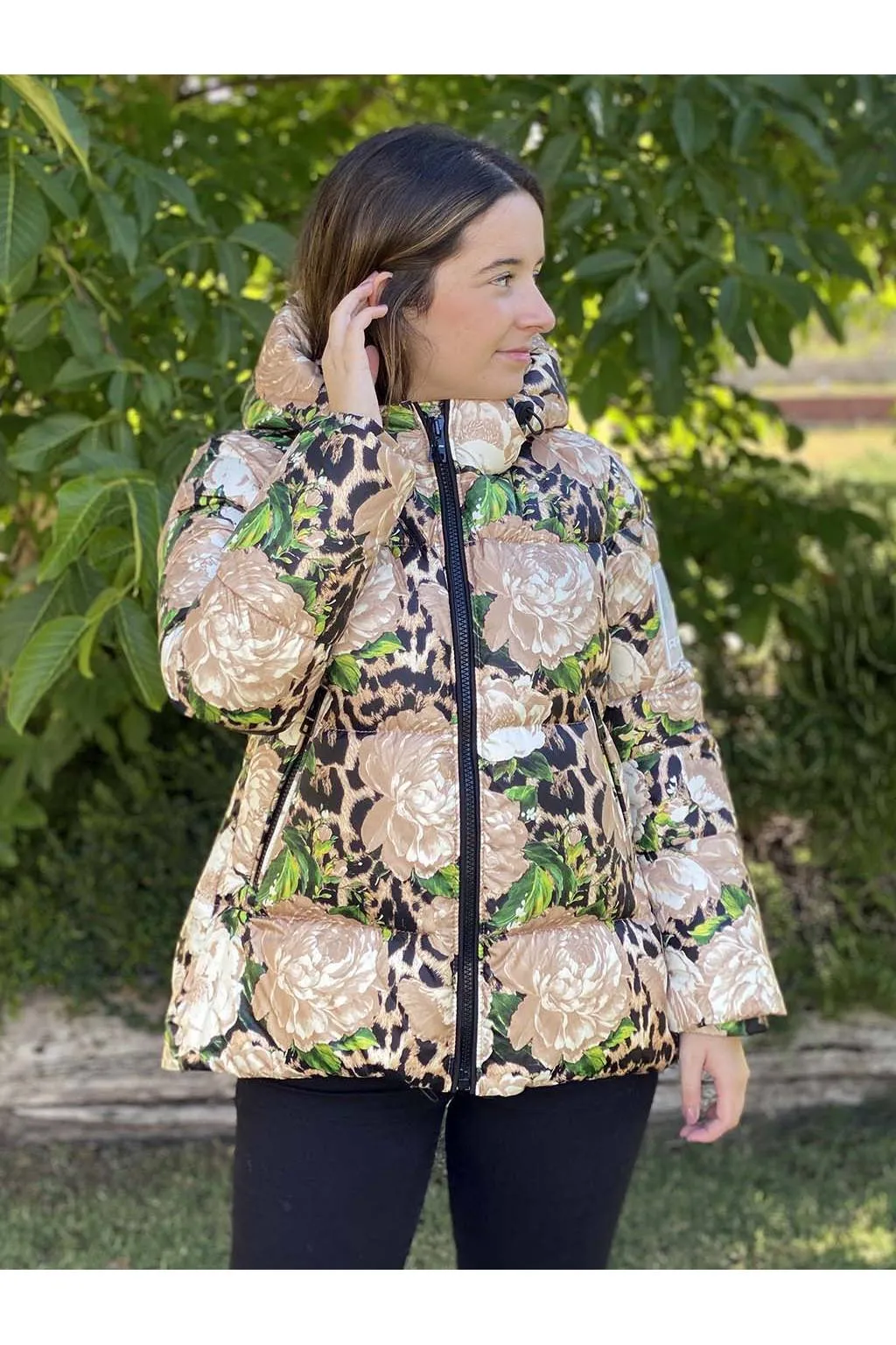 parka de mujer flo & clo 3166 2h