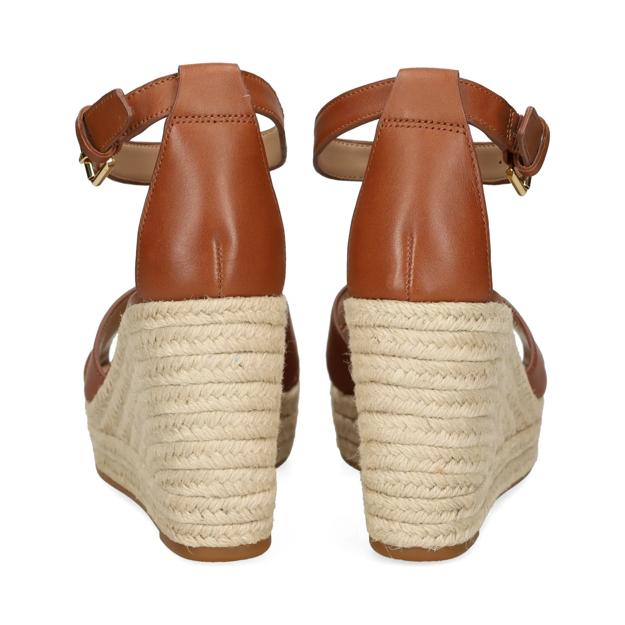 POLO RALPH LAUREN Sandalias cuña de Mujer 001 SADDLE TAN