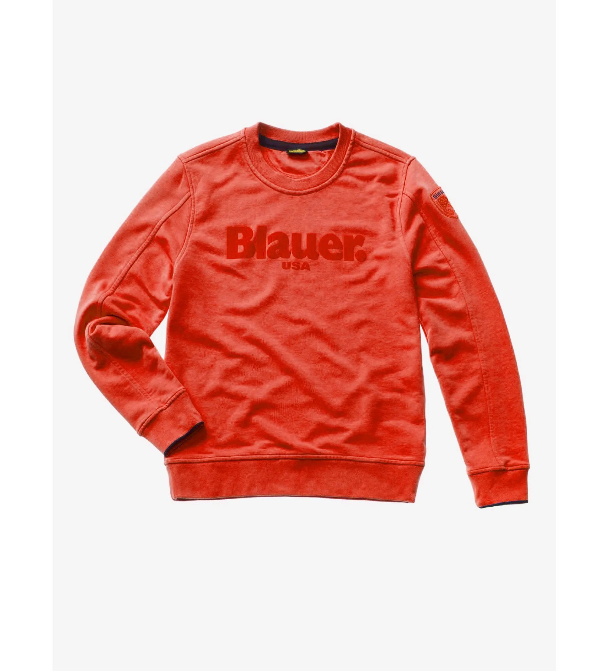 Sudadera Puño Bordado rojo