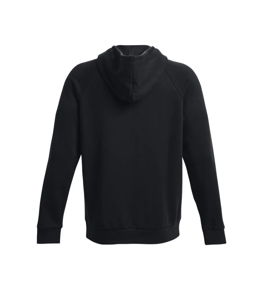 Sudadera UA Rival Fleece Logo HD negro