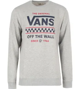 Sudadera Vans Stackton Crew Jersey Gris