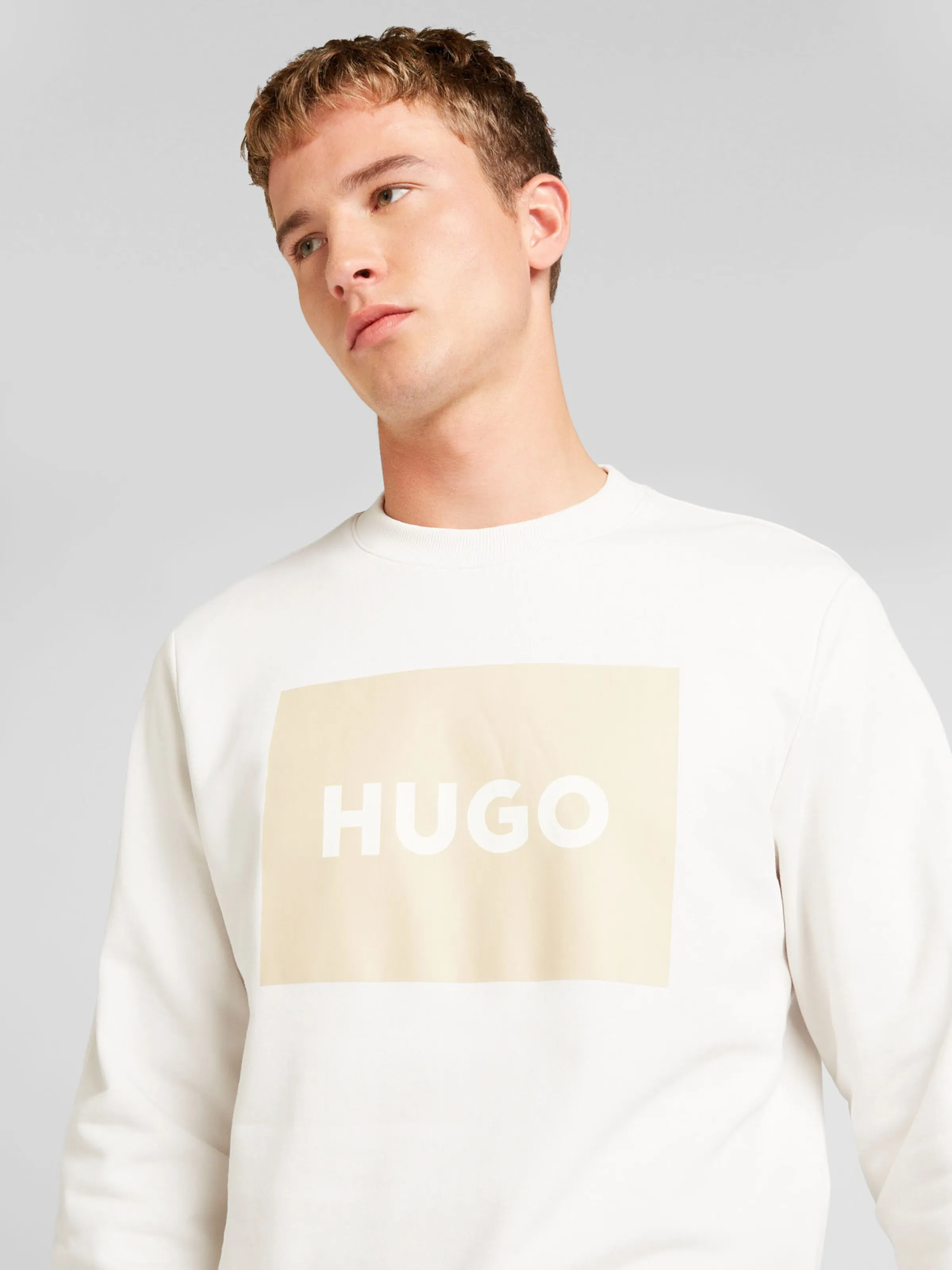 Sudadera 'Duragol' HUGO en Blanco