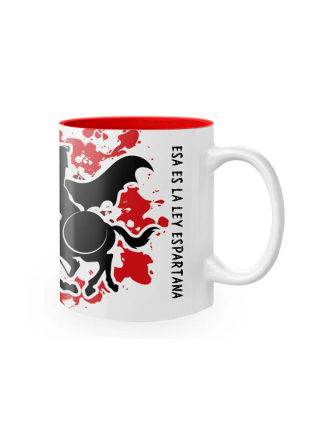 Taza de Cerámica Lucha Espartana