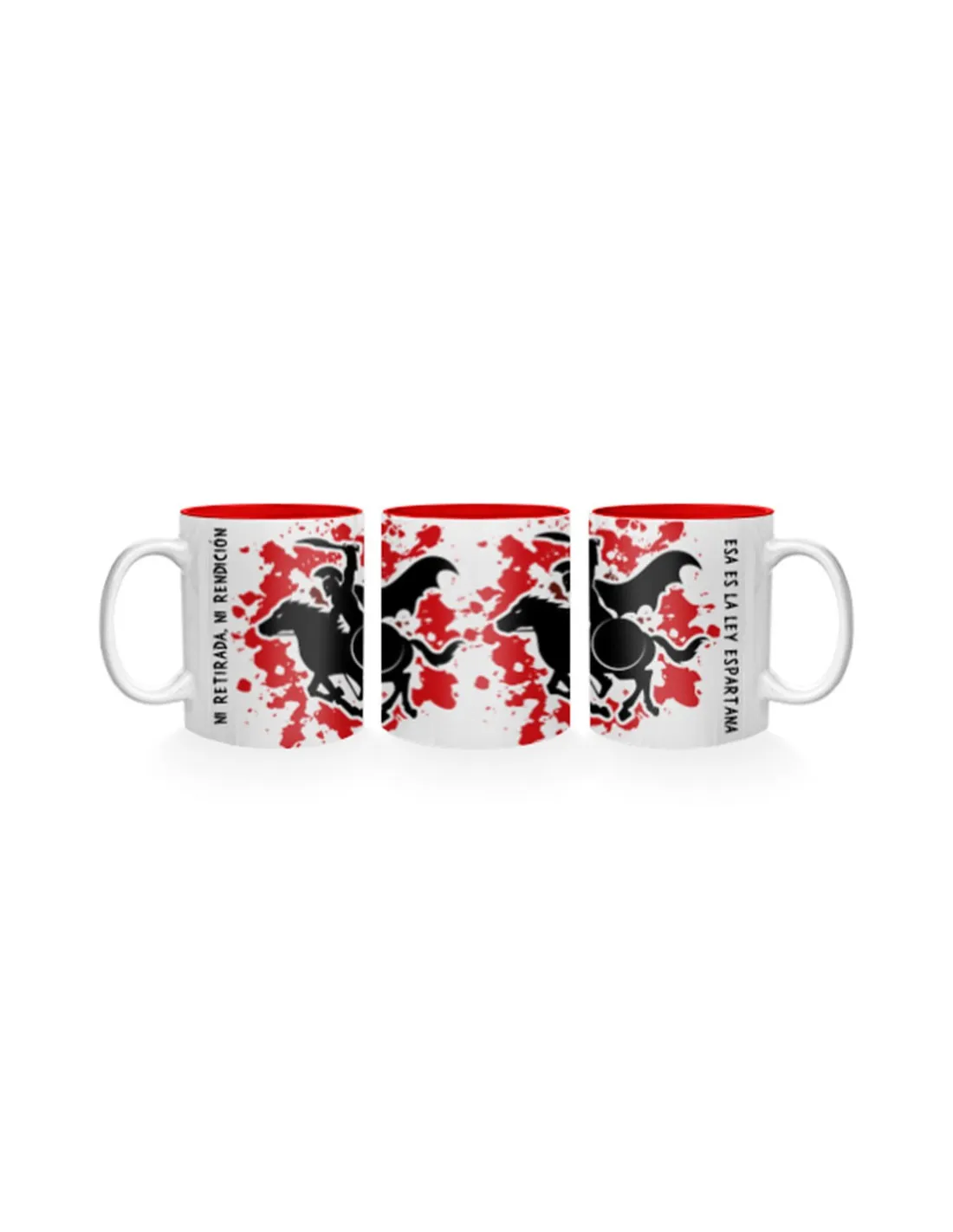 Taza de Cerámica Lucha Espartana