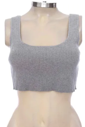 Top / Camiseta color Gris - Forever 21