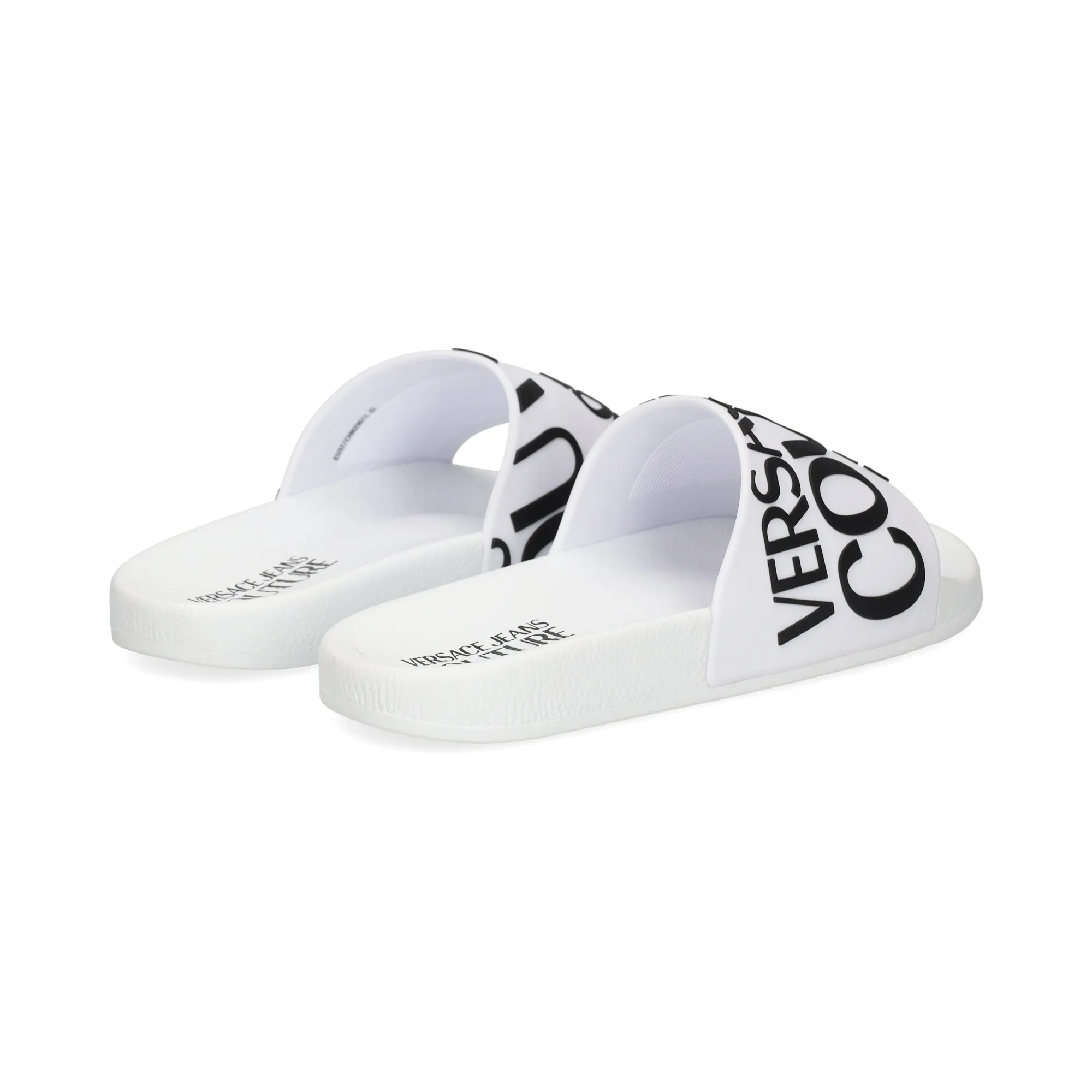 VERSACE JEANS Sandalias planas de Mujer 003 WHITE