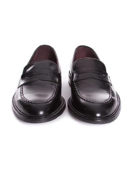 zapato sergio serrano liso goma negro